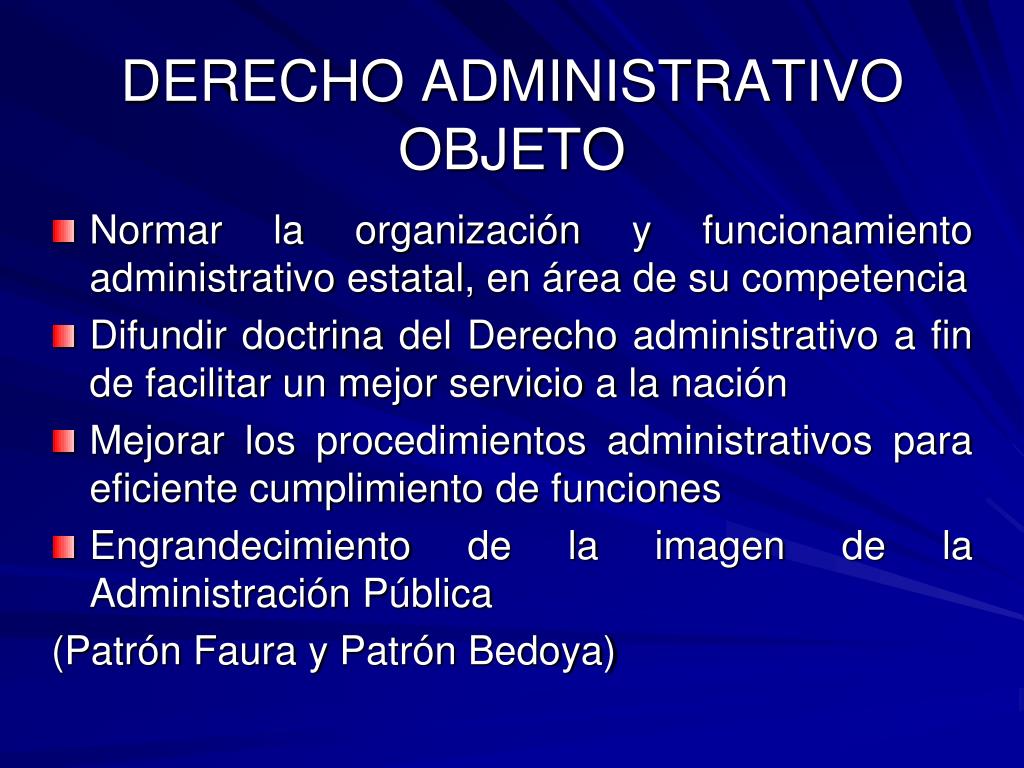 PPT - PRIMERA UNIDAD : TEORIA GENERAL DEL DERECHO ADMINISTRATIVO PowerPoint  Presentation - ID:4213377