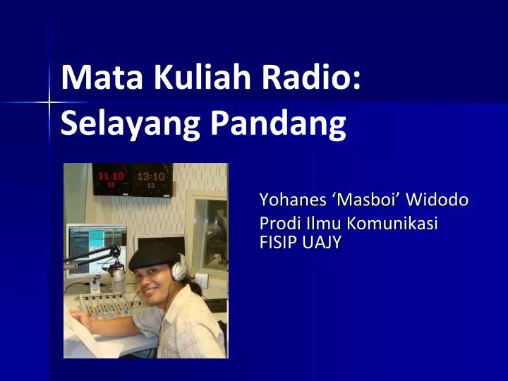 materi kuliah fisip uajy