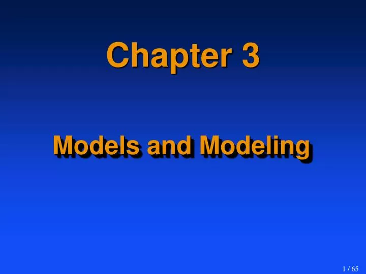 PPT - Models And Modeling PowerPoint Presentation, Free Download - ID ...