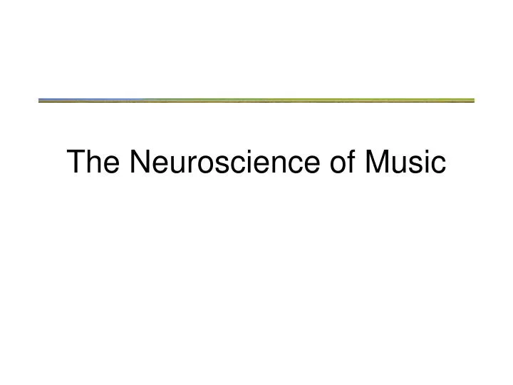 research papers on neuroscience of music