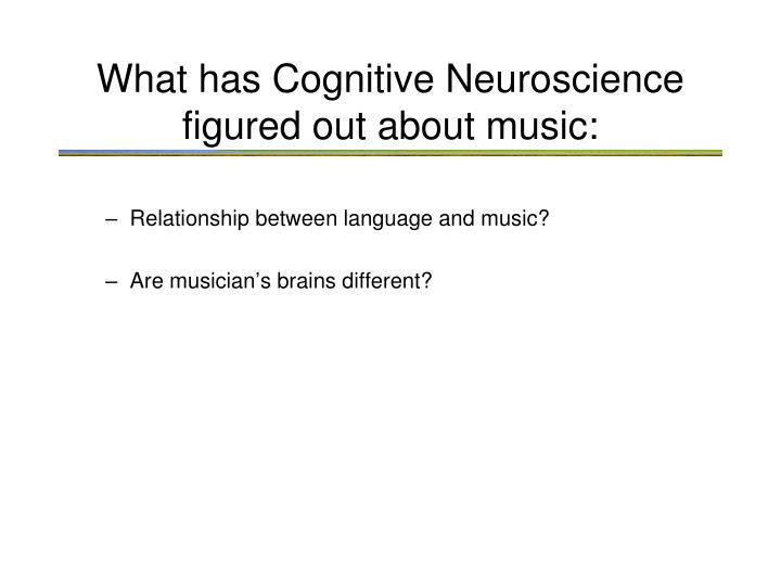 presentation about music