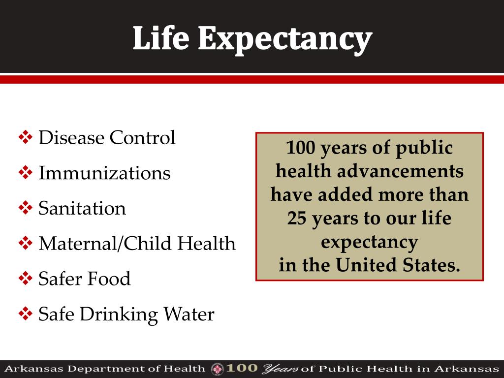 PPT Arkansas Department of Health 100 Years of Service 1913 2013
