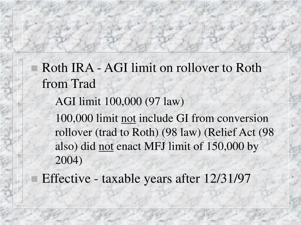 PPT IRA Provisions Tax 1 Chap 8 Tax 3 Chap 19 (indivs text