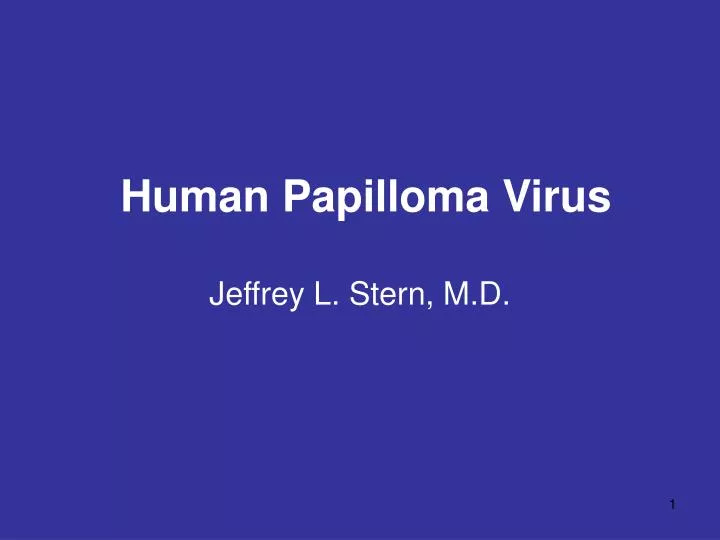 humán papillomavírus diagnózis ppt)