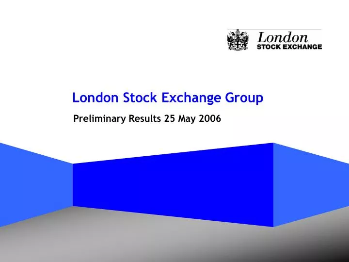 london stock exchange group n.