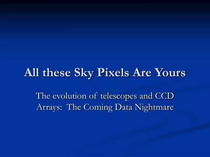 all these sky pixels are yours n.