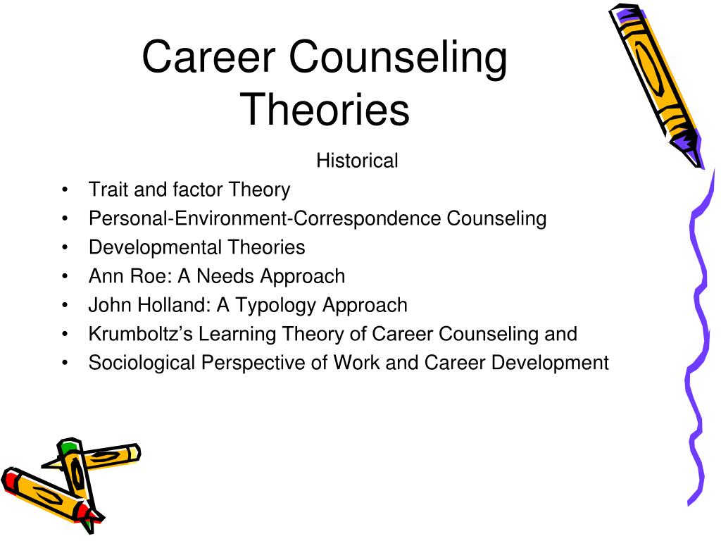 Theories Of Career Counselling