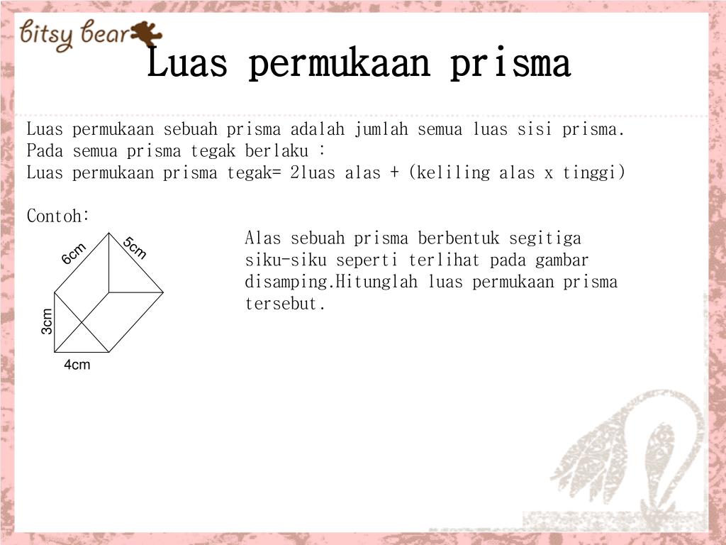 PPT BANGUN  RUANG  SISI DATAR PowerPoint Presentation 