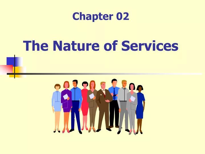 PPT - Chapter 02 The Nature of Services PowerPoint Presentation, free  download - ID:4225313