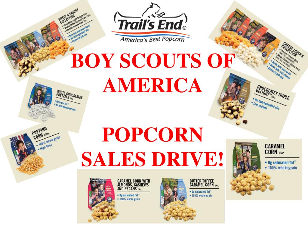 PPT BOY SCOUTS OF AMERICA POPCORN SALES DRIVE! PowerPoint
