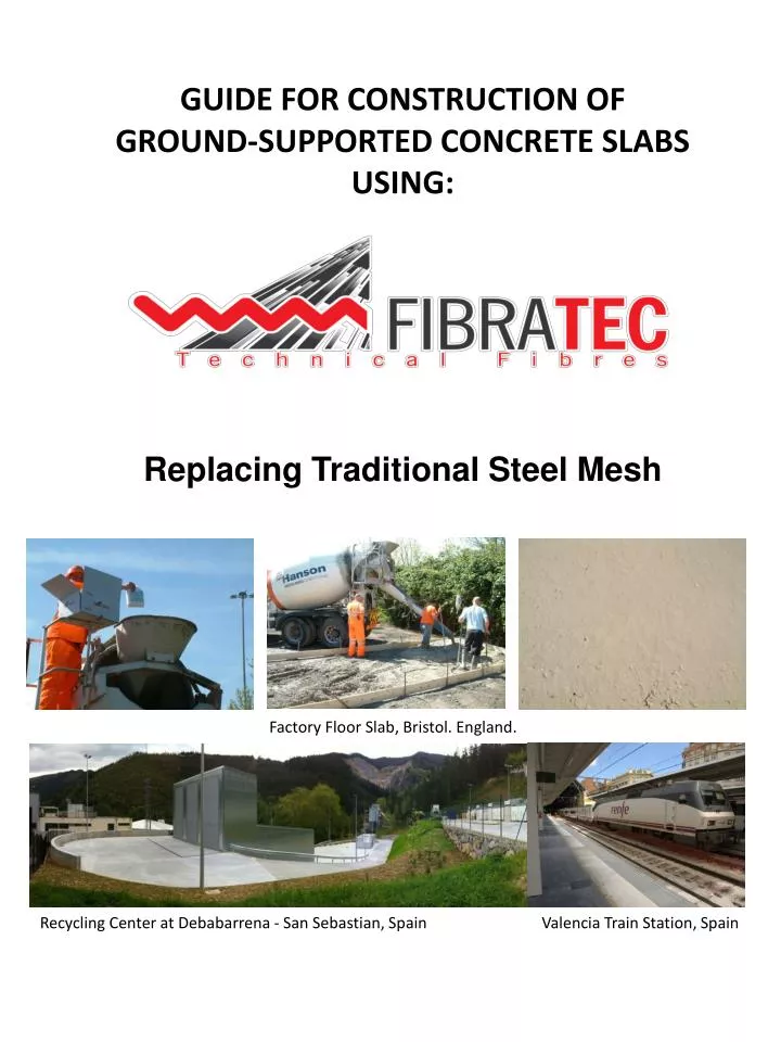 Ppt Guide For Construction Of Ground Supported Concrete Slabs