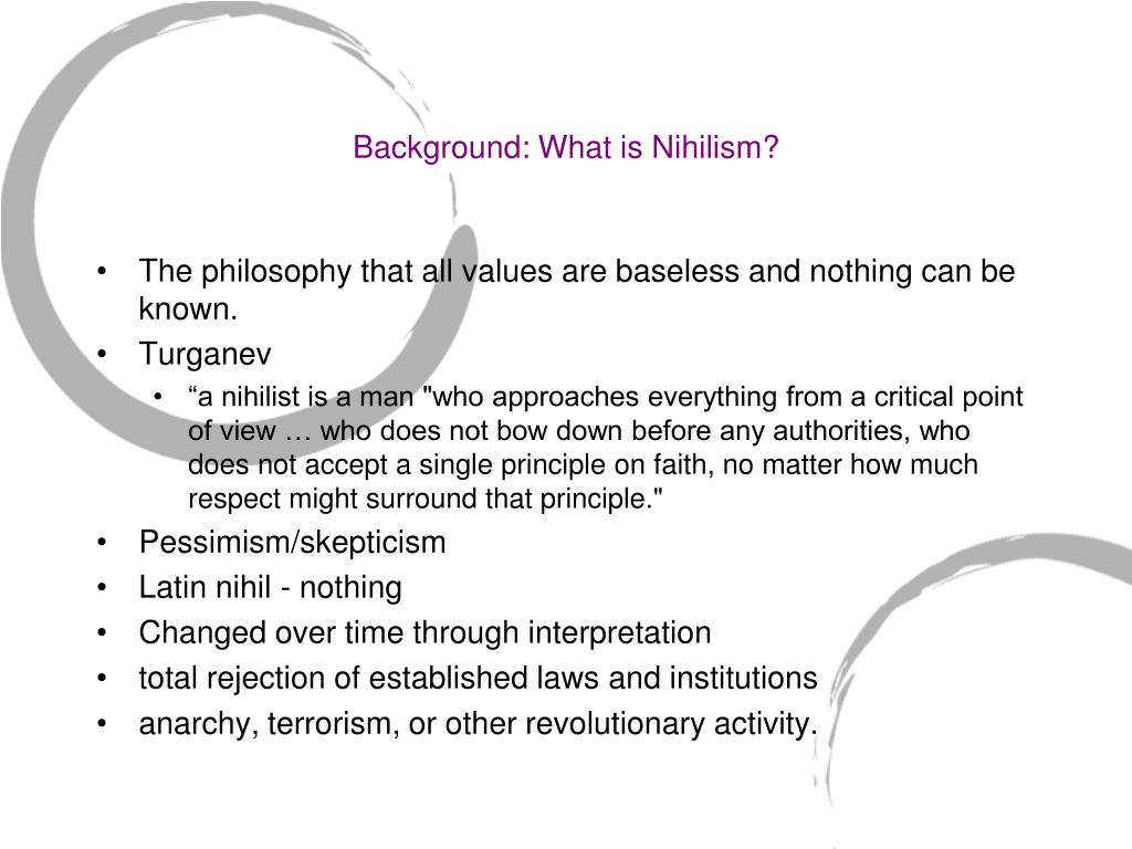 PPT - Nihilism PowerPoint Presentation, free download - ID:4229614