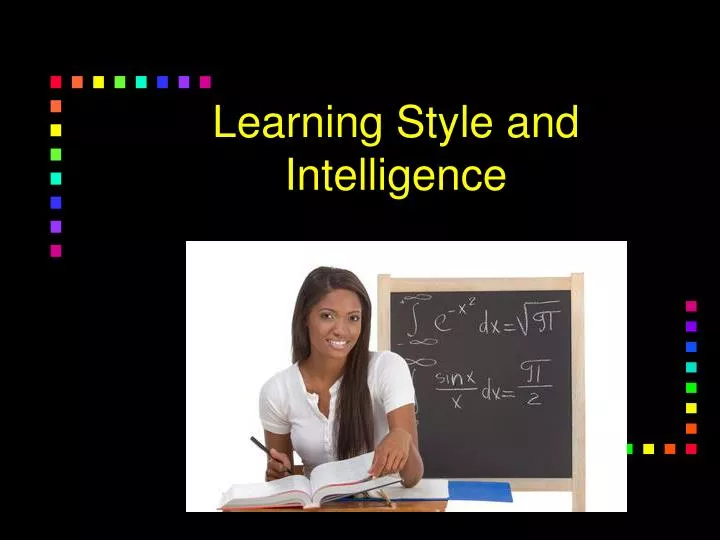 learning style and intelligence n.
