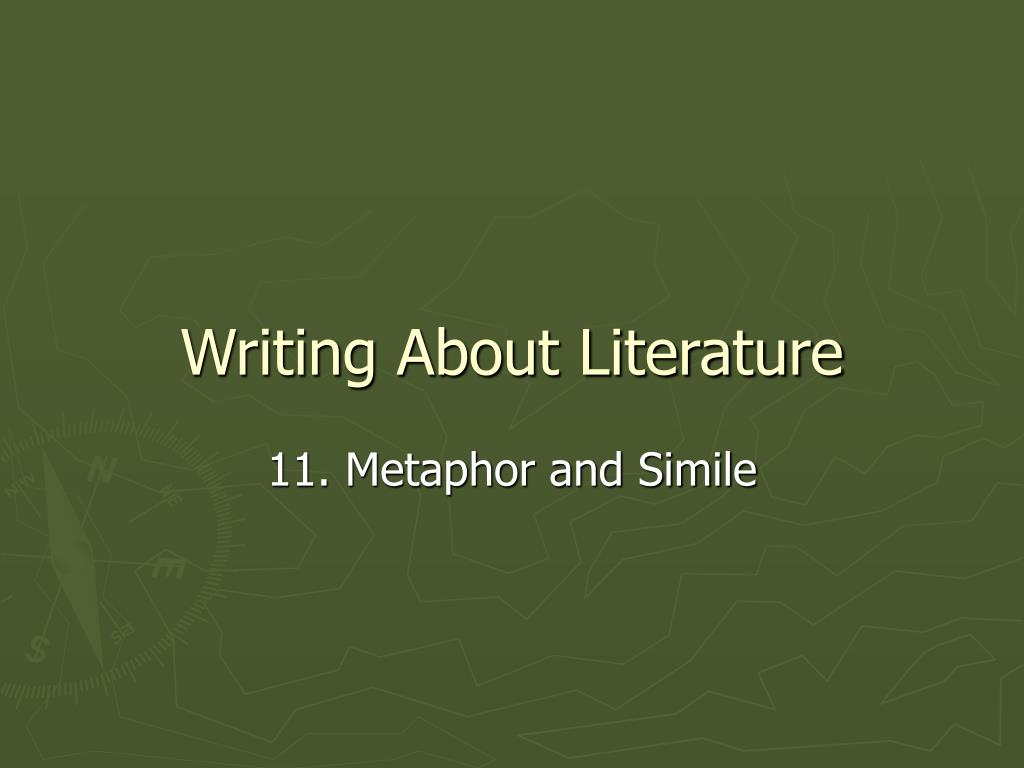 writing about literature mckeague