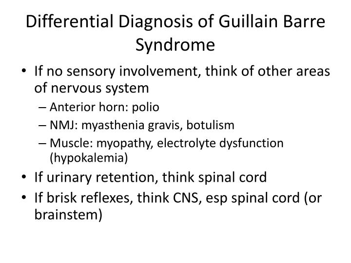 PPT - Guillain Barre Syndrome PowerPoint Presentation - ID:4231617