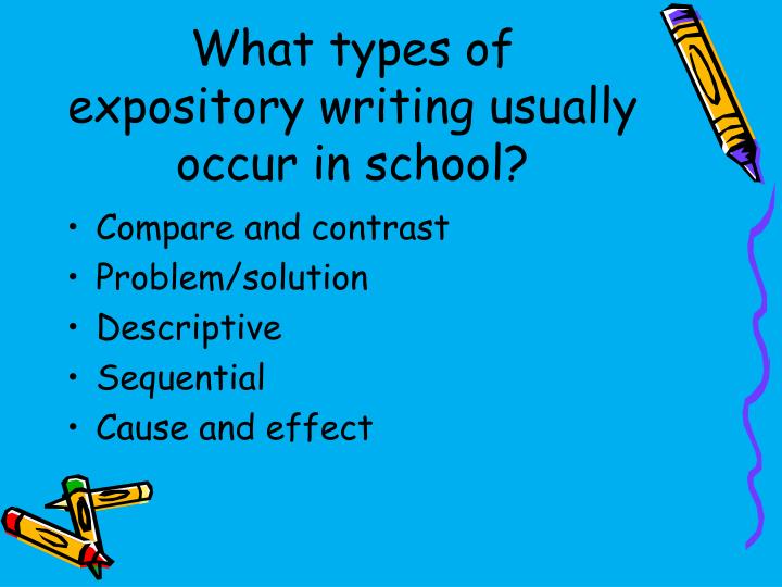 ppt organizing expository writing a brief overview powerpoint types of expository essays