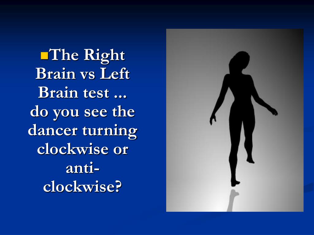 Left-Brained/Right-Brained Test