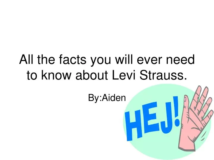 levi strauss facts