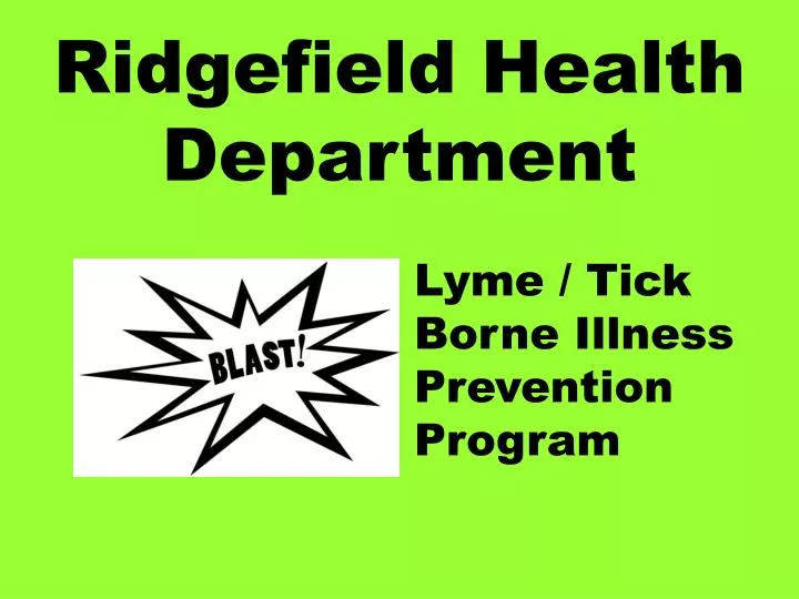 ridgefield health department n.
