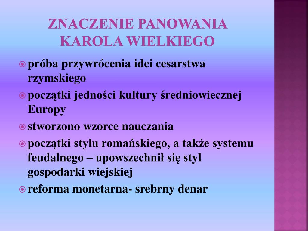 Przyczyny Rozpadu Monarchii Karola Wielkiego PPT - MONARCHIA KAROLA WIELKIEGO PowerPoint Presentation, free download
