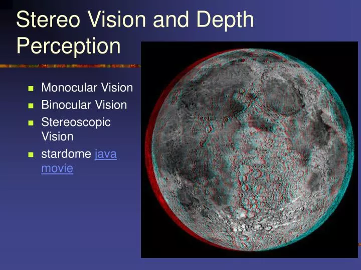 PPT Stereo Vision and Depth Perception PowerPoint Presentation, free