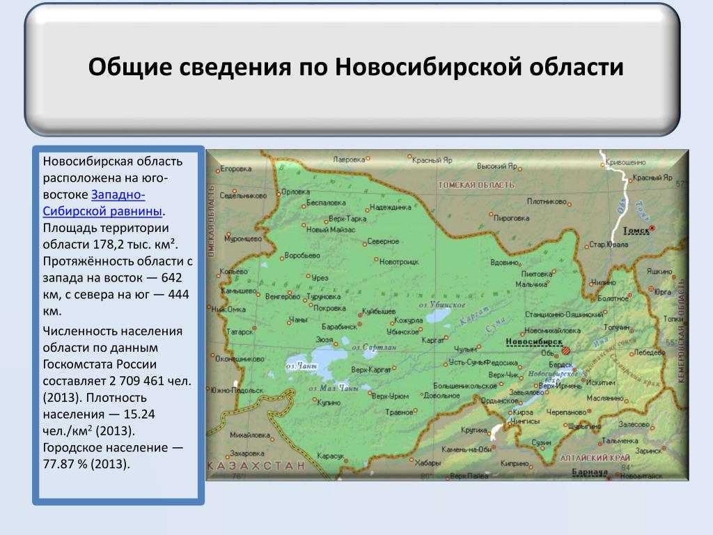 Чем известен регион новосибирской области