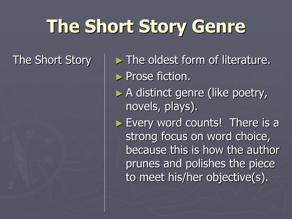 narrative short story genre