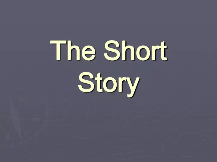 the short story n.