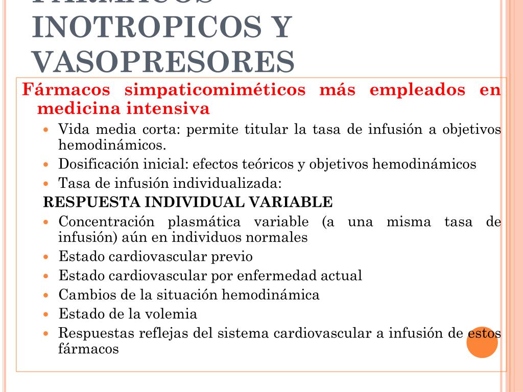 PPT - Drogas inotropicas y vasoactivas PowerPoint Presentation, free  download - ID:4239965