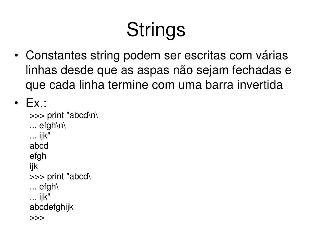 PPT - Python: strings PowerPoint Presentation, free download - ID:4241778