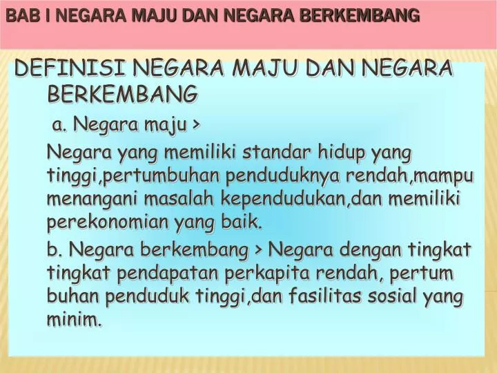Ppt Kerjasama Negara Maju Dan Negara Berkembang Pdf