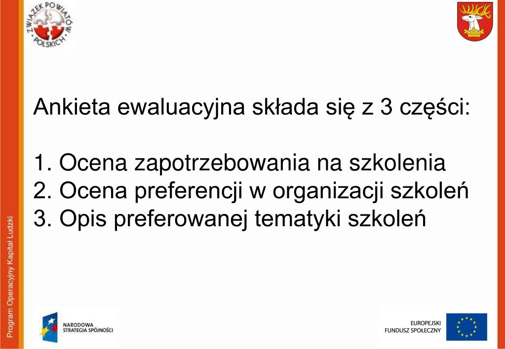 Ankieta Ewaluacyjna