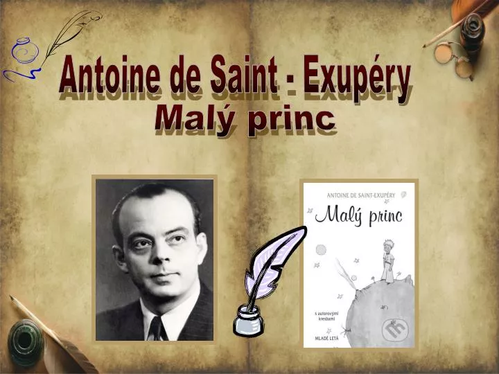 PPT - Antoine de Saint - Exupéry PowerPoint Presentation, free download