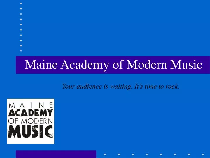 maine academy of modern music n.