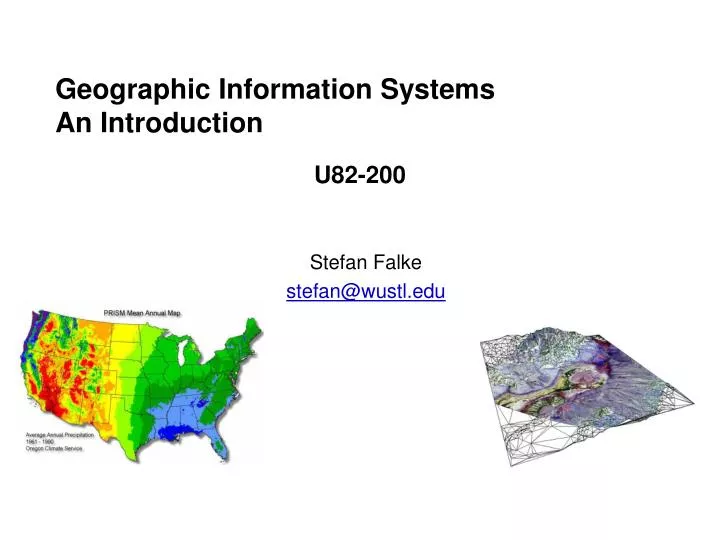 PPT - Geographic Information Systems An Introduction PowerPoint Presentation - ID:4244716