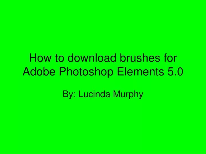 Download adobe photoshop elements 2020. 1.