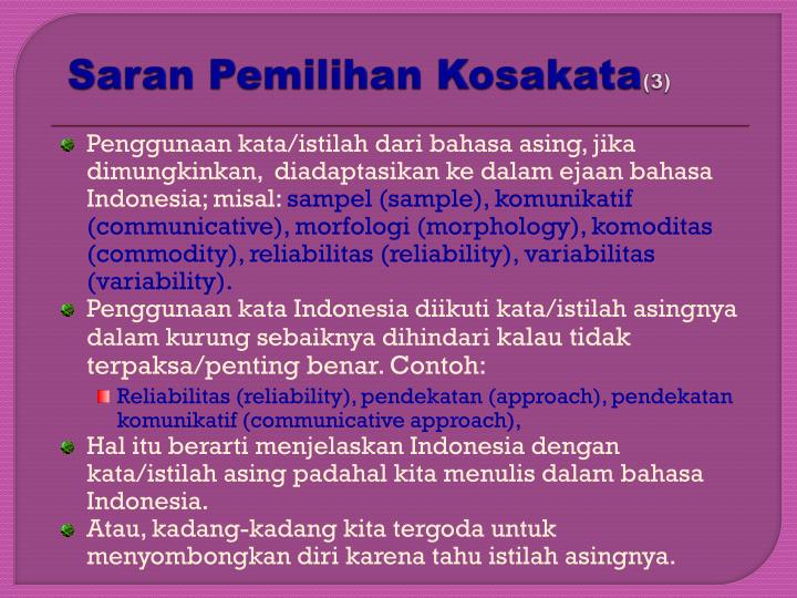 PPT - DIKSI DAN TATA KALIMAT PowerPoint Presentation - ID PPT - DIKSI DAN TATA KALIMAT PowerPoint Presentation - ID