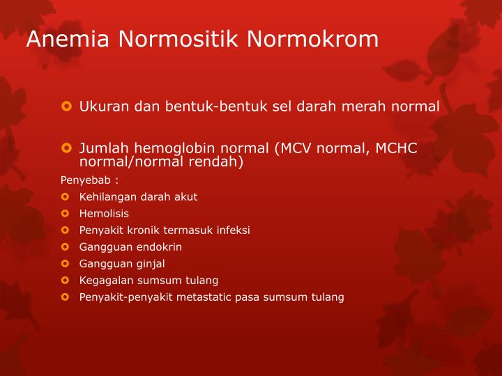 PPT - SISTEM HEMATOLOGI PowerPoint Presentation - ID:4250303