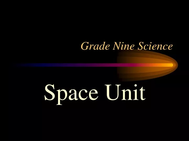 grade nine science n.