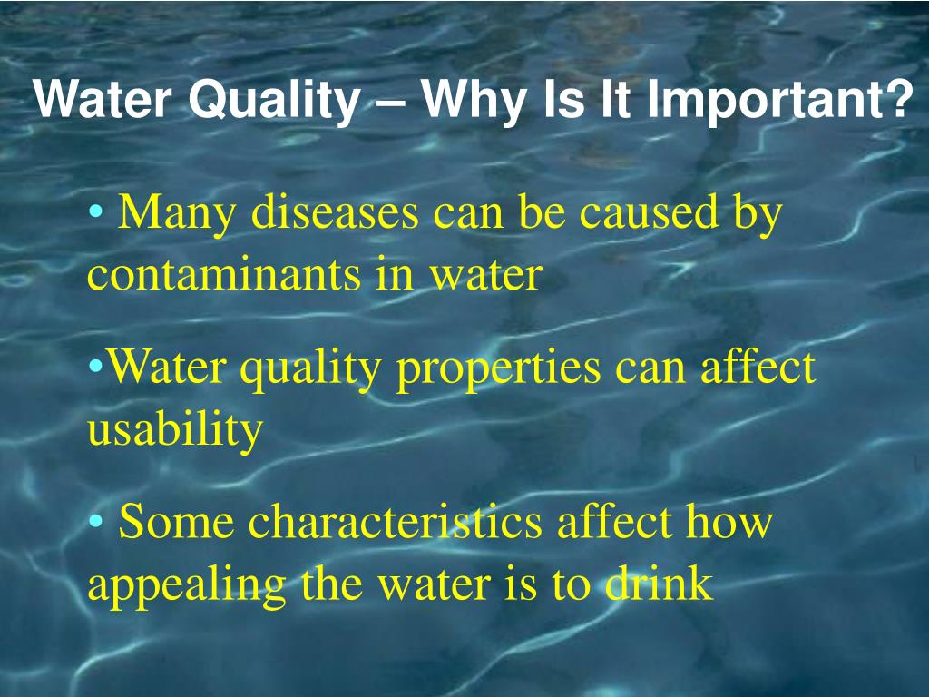 Ppt Water Quality Powerpoint Presentation Free Download Id 4252923