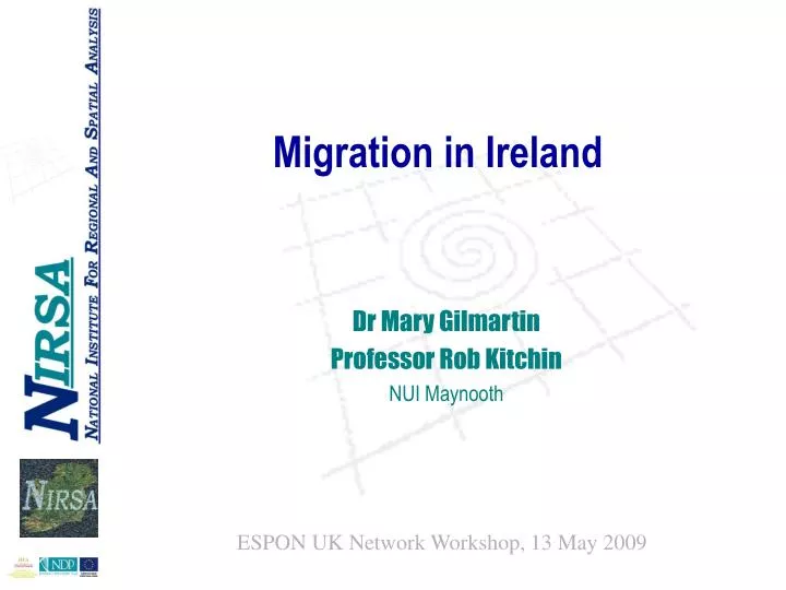 migration in ireland n.