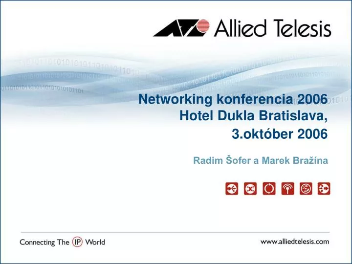 networking konferencia 2006 hotel dukla bratislava 3 okt ber 2006 n.