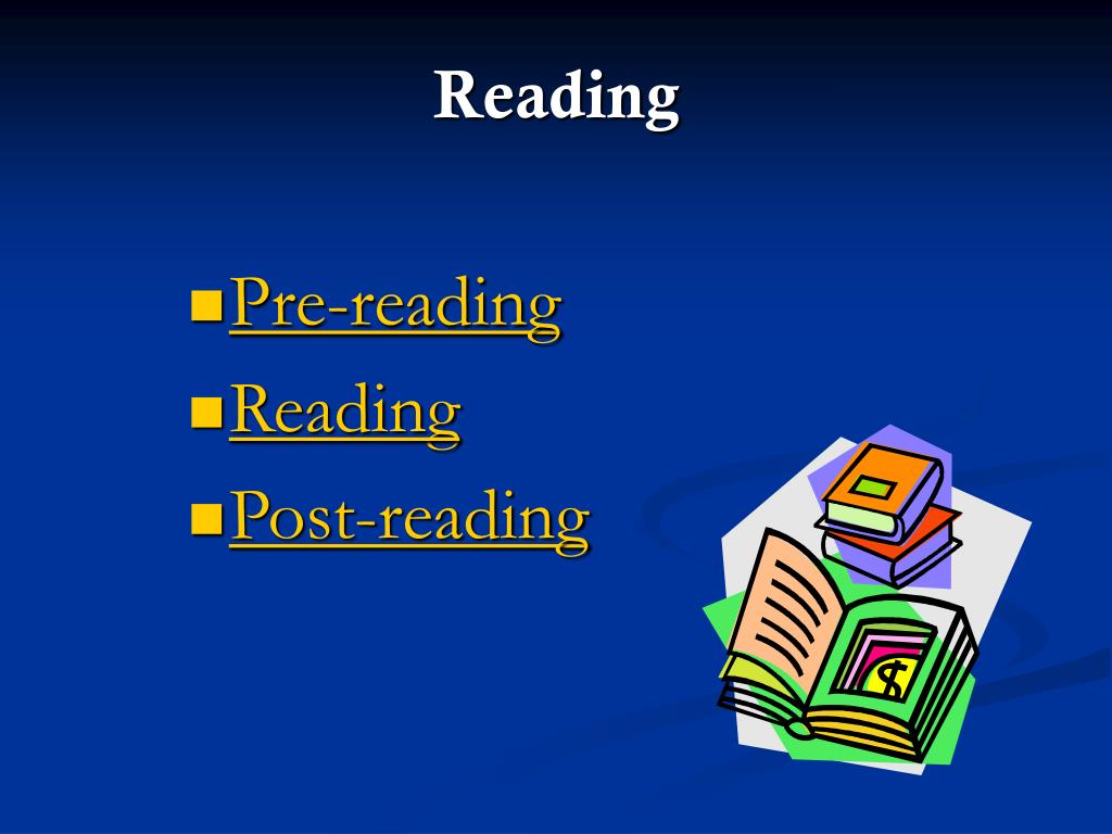 short presentation about reading