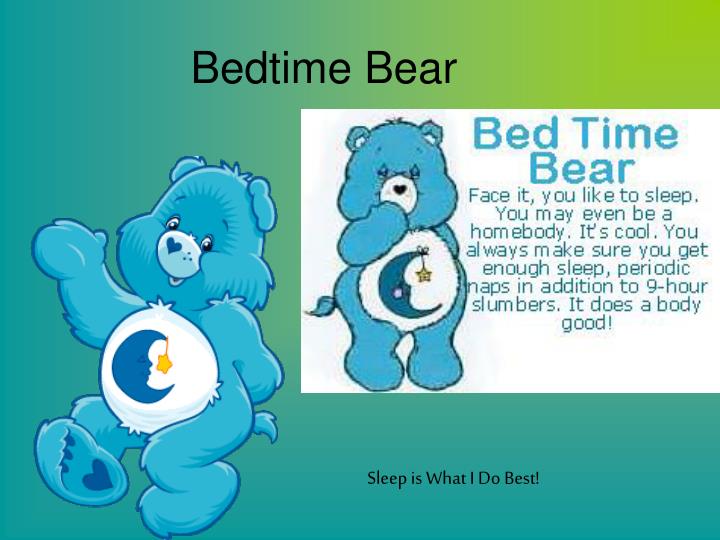 bedtime bear 2020