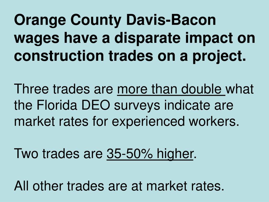 PPT Overview of DavisBacon Wages PowerPoint Presentation, free