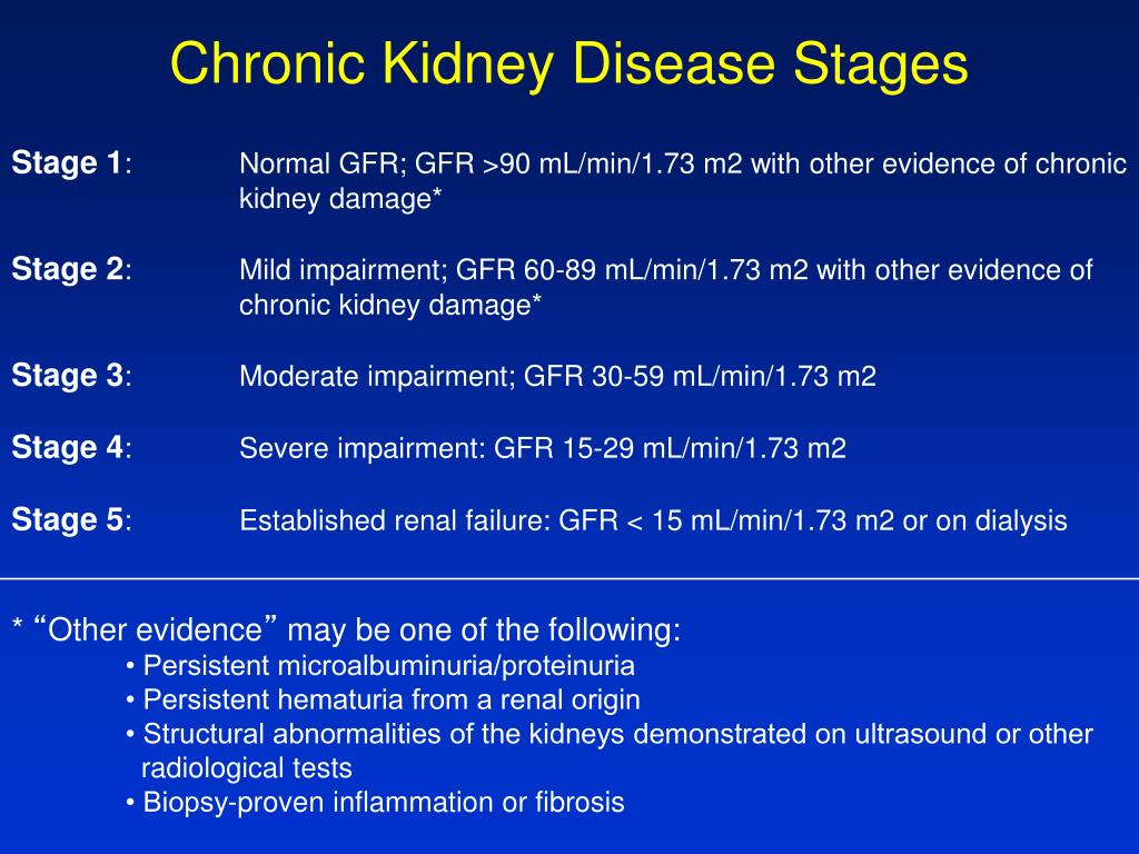 Kidney Failure 15 Mlmin173m2 - Kidney Failure Disease