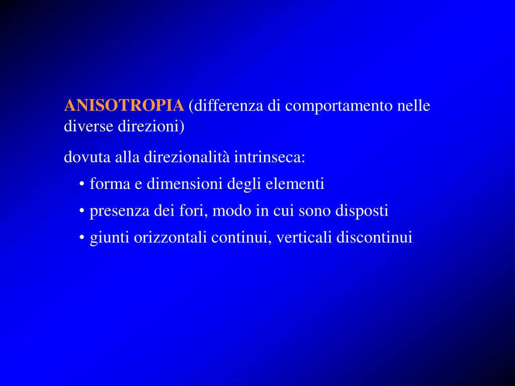 PPT - COMPORTAMENTO MECCANICO DELLA MURATURA PowerPoint Presentation, free  download - ID:4260269