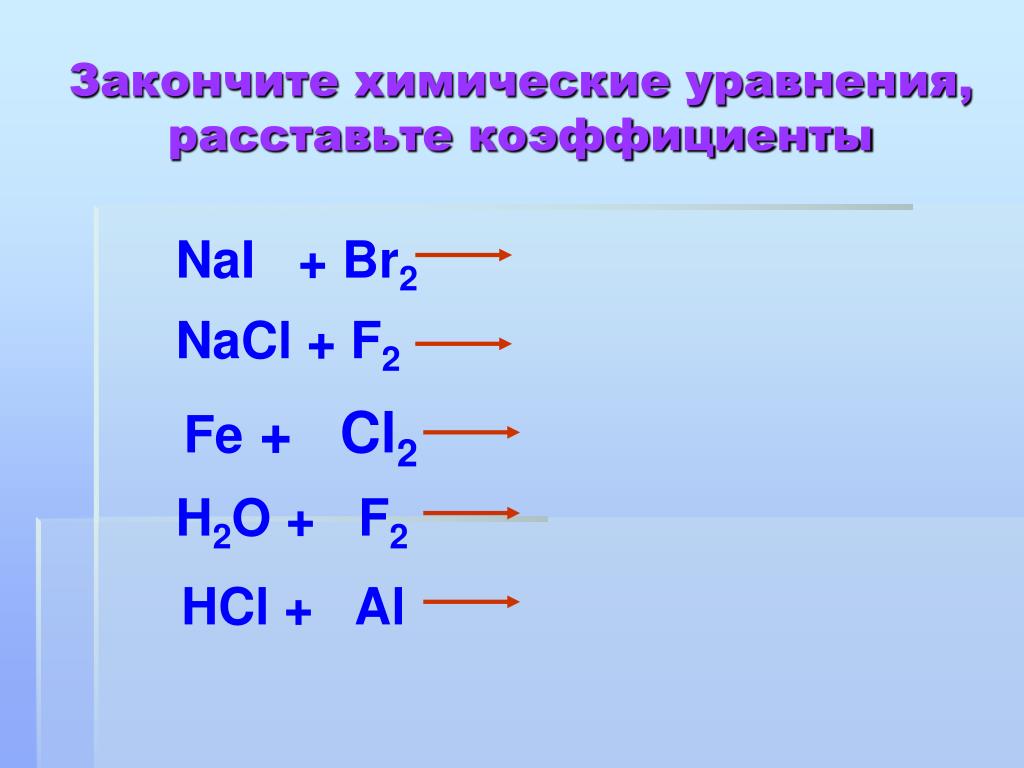 Zn hcl тип реакции расставьте коэффициенты. Закончить химические уравнения. Расставление коэффициентов. Как расставлять коэффициенты в химии.