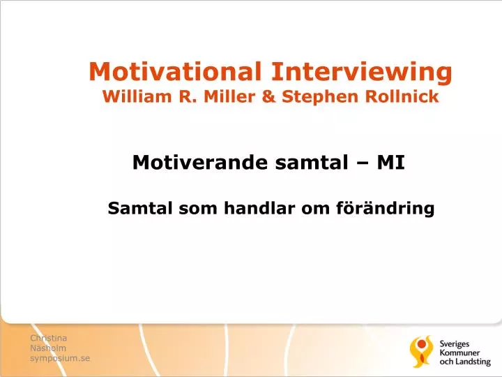 motivational interviewing william miller and stephen rollnick motivational interviewing william miller and stephen rollnick