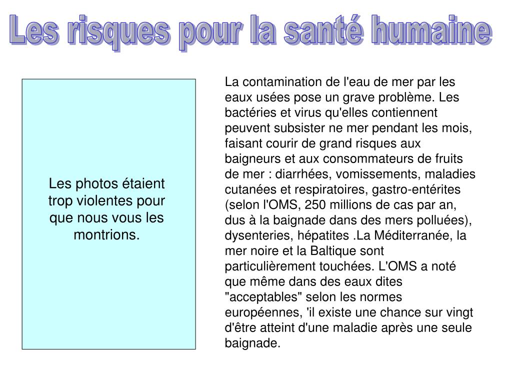 PPT - Les différentes causes de la pollution des mers et océans ...